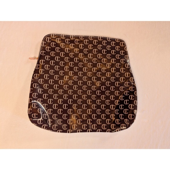 Charlotte Tilbury Handbags - Charlotte Tilbury Darling Get Your Glow On Makeup Bag Pouch Cosmetic Travel XL